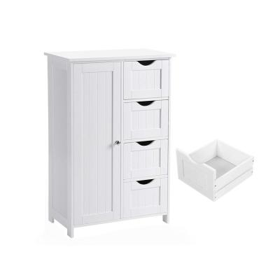 China Durable New Design Hot Selling White Modern Bathroom Cabinet Bathrooms Storage Accessories for sale