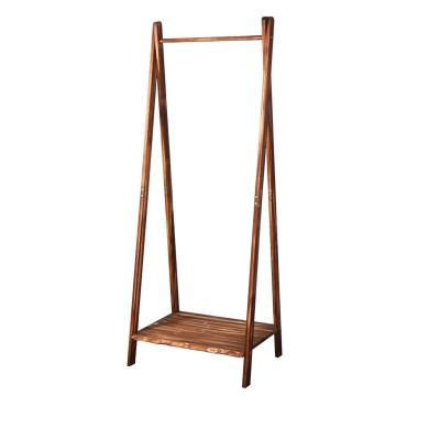 China Easy to assemble wooden clothing rack for bedroom for sale