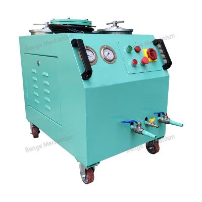 China Manufacturing Plant Lube Lubricant Oil Filter/Hydraulic Purifier Machine Oil Purifier For Unqualified Hydraulic Oil /lubricating oil Regeneration for sale