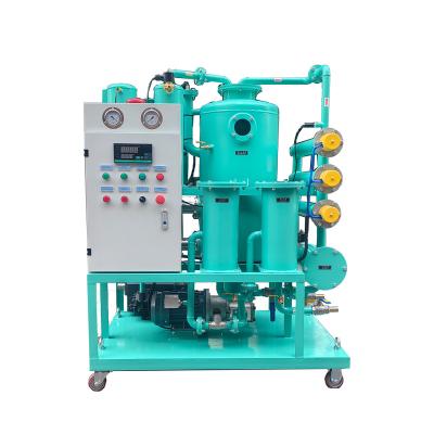 China Building Material Shops Hot Sale High Quality Gear Oil Vacuum Oil Purifier Machine Precision Filtration Demulsification Device Lubricating Oil Purifier for sale