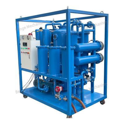 China Building Material Shops Hot Sale Vacuum Transformer Oil Hydraulic Oil Purifier Turbine Oil Purifier With Factory Price Vacuum Filter Machine for sale