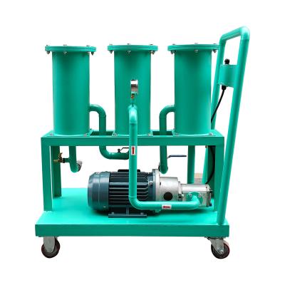 China Building Material Shops Competitive Price Impurity Removal and Oil-water Separator Vacuum Portable Oil Purifier Oil Recycling Filtration Equipment for sale