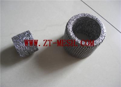 China Shock Absorption Compressed Knitted Wire Mesh filter φ2-500mm Flatten Type for sale