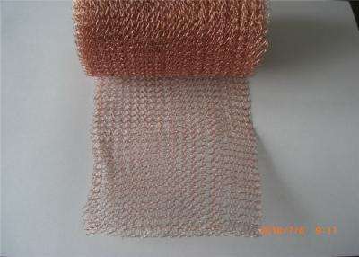 China Wiederverwendbare kupferne gestrickte Masche SS304 SS316 drücken flach,/gewölbte Form 0.5mm zu verkaufen