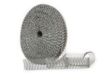 China AISI 316 3.8mm Knitted Wire Mesh / Gas Liquid Mesh Filter For USA Thermal Insulation Material for sale