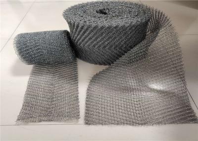 China Aluminum Knitted Wire Mesh Customized Width 25cm - 30cm Filter Screen Mesh for sale