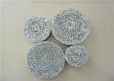 China Witte Gebreide Aluminiumfolie Mesh Dia 118mm die Lengte voor Auto wordt aangepast Te koop