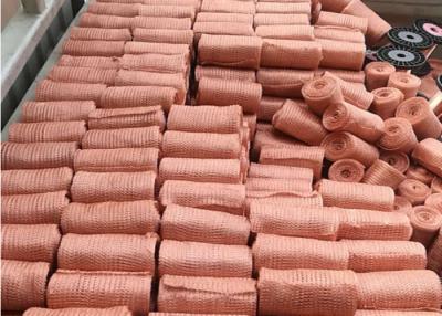 China 8mm SS304 strickten Widerstand Mesh Fabric ODM-hoher Temperatur 800 Grad zu verkaufen