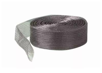 China Dia 25cm Knitted Wire Mesh Copper Titanium Stainless Steel In Gas Liquid Filter for sale