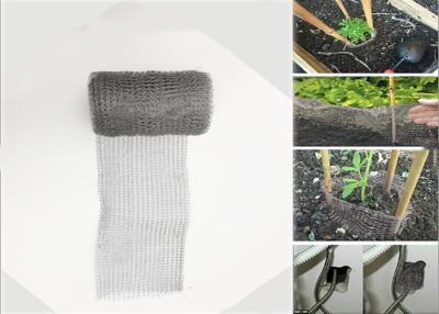 China Industrial Knitted Wire Mesh Filter With 2*2mm Round Hole And Sample for sale