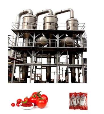 China Complete line tomato sauce fruit vegetable vegetable processing machine for sale