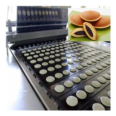 China Japanese crepe maker soufflé snack factory fluffy dorayaki pancake making machine for sale