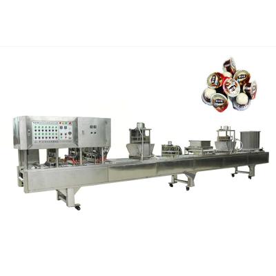 China Factory Automatic Chocolate Cup Filling And Sealing Machine for sale