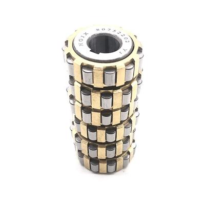 China Hotels HGJX 80752202 Eccentric Cage Roller Bearing Eccentric Cylindrical Roller Bearing Double Row Brass Bearing for sale