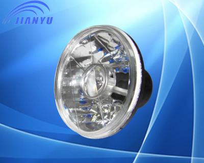 China Universal Plastic 5Inches With Angel Eye Semi-Sealed Beam Head Light JY128 for sale