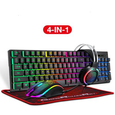 China For gaming computer gamer kit laser switches PC teclado gamer mechanic tecladoical keyboard gaming keyboard mouse combos for sale