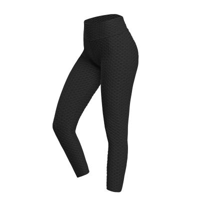 China 2022 Breathable New Arrive Womens Tight Fit Butt Lift Butt Workout Pants Bubble Yoga Leggings for sale