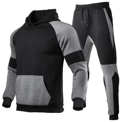 China HESI QUICK DRY Solid Color Mens Sportswear Polyester Cotton Sportswear Custom Casual Sportswear Men for sale