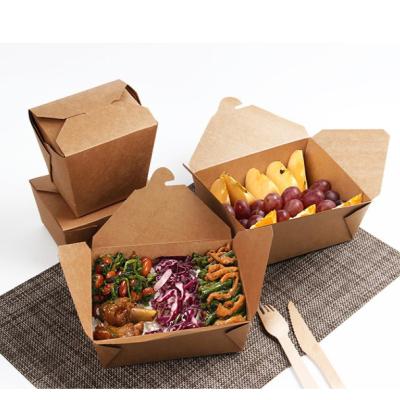 China Disposable All Size Cardboard Food Packaging Customized Paper Box With Best Quality And Price Lunch Food Box for sale