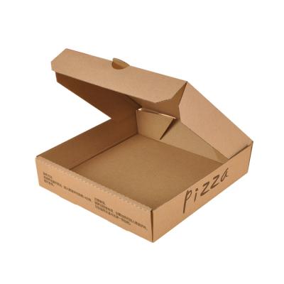 China Wholesale Cheap Biodegradable Pizza Packing Box Kraft Paper Material With Custom Printing for sale