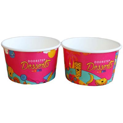 China 3oz Disposable Paper Cups Ice Cream Birthday Paper Cups With Best Price Factory Supply for sale