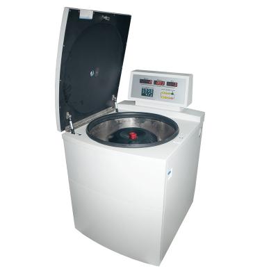 China 40oC 4000ml Large Capacity Centrifuge , LED LCD Blood Centrifuge Machine for sale