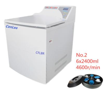 China ultracentrifuge, floor standing 500KG 9600ml blood bag High Capacity Centrifuge , 8000r/min Ultra High Speed Centrifuge for sale