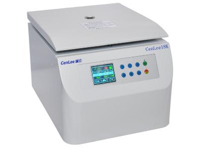 China Microprocessor 10 Decel Rate Laboratory Centrifuge Machine Benchtop 110V for sale