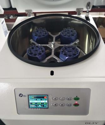 China 80 Celsius Degree Oil Test Centrifuge , 9 Acceleration 60db Benchtop Centrifuge Machine for sale