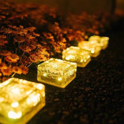 China IP44 Flexible Waterproof Solar Path Light Outdoor Amazon Glass Light for Garden, LED Decoration Solar Power Garden Light for sale