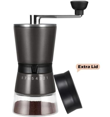 China Portable Deluxe Conical Ceramic Grinder 15 Adjustable Setting Digital Coffee Grinder Viable Coffee Bean Cunill Burrs Coffee Grinder for sale