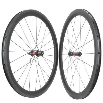 China Road Bikes Super Lightweight 700c 180 Disc Brake Carbon Wheels Exp 36t Tubeless Ready Ratchet System for sale