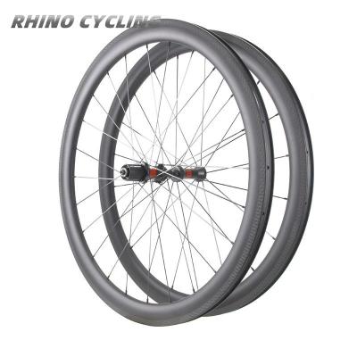 China Road Bike Carbon Road Rims Carbon Wheel Bike Carbon Fiber Wheel Bike 38/45/50/55mm Wide Wheels 29inches for sale