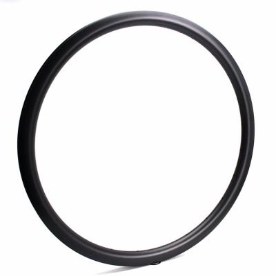 China Road Bikes Cycling Parts 700c 38mm Carbon Bicycle Rim Carbon Fiber Gravel Wheel Carbon Road Rims for sale