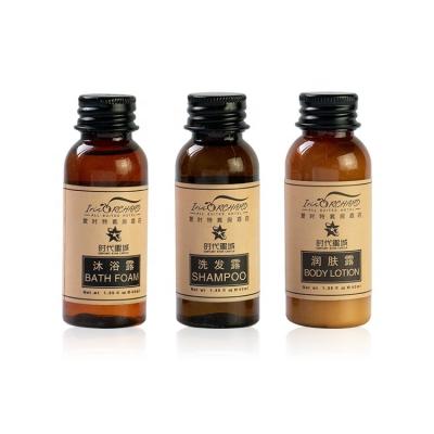 China Hot Selling Traveling Mini Cosmetic Home Hotel Spa Shampoo And Conditioner Bottle Shower Body Wash for sale