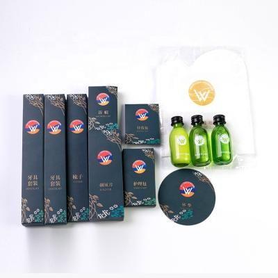 China Good quality hotel toiletries hot sale guest room cosmetics wholesale hotel amenities for sale