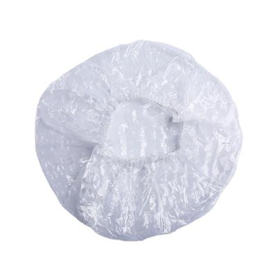 China Hotel Viable Wholesale Eco Friendly Biodegradable Toiletries Disposable Clear Shower Cap For Hotels for sale