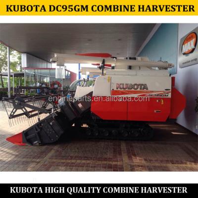 China KUBOTA 95HP DC95GM RICE COMBINE HARVESTER, NEW KUBOTA COMBINE HARVESTER en venta