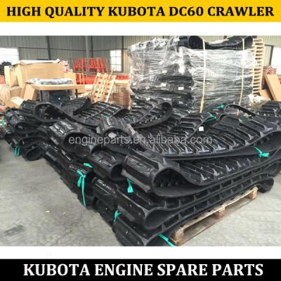 Cina Kubota Agricultural Rubber Track Rubber Crawler 400X 90X47 for kubota DC60 Combine Harvester in vendita