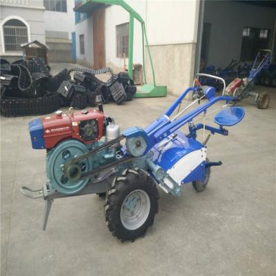 China Hand walking tractor with hand walking tractor machine implements for sale à venda