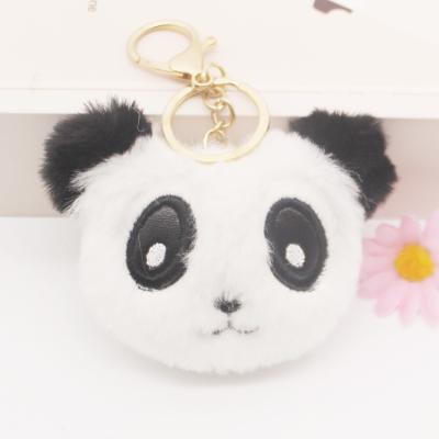 China Wholesale Custom Cute Soft Bear Doll Soft Toy Mini Plush Toy Blast Ball Cloth Keychains for Women and Girls for sale