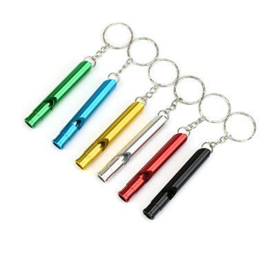 China Wholesale Custom Promotion Gift Factory Price Self Defense Set Survival Whistle Safety Key Chain Defense Tool For Women for sale