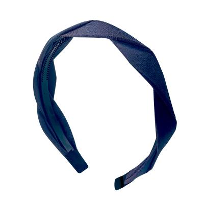 China New Arrival Cheap Price Friendly Material Customized Shiny Fabric Braided Tooth Cloth Wavy Headband Manufacturer From China for sale