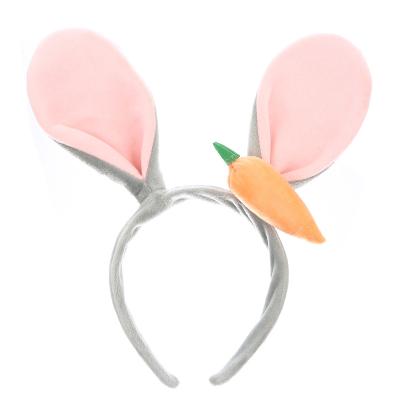 China Attractive Friendly Material Top Selling No Minimum Bohemian Plush Ears Headband From China Manufacturer for sale