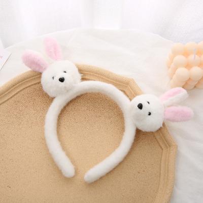 China New Next Friendly Material Best Price Customized Soft Plush Rabbit Headband Factory Available China for sale