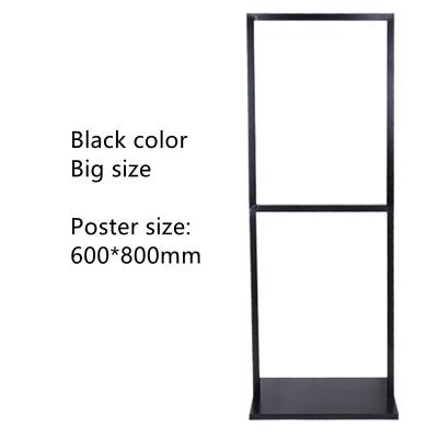 China Manufacture Wholesale Adjustable Metal Frame KT Board Hanging Display Stand For Advertising MS002 for sale