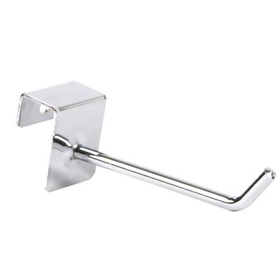 China Wholesale black white silver electroplating and manufacturing thick three-color bracket pipe hook H3-002 supermarket clothing store for sale