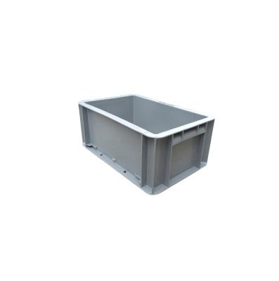 China Solid Custom Logo 100% PP Box EU Euro Standard Plastic Stacking Boxes For Logistics Use for sale