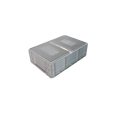 China Solid EU Storage Box Warehouse Cheap Prices Stackable Industrial Plastic Box for sale