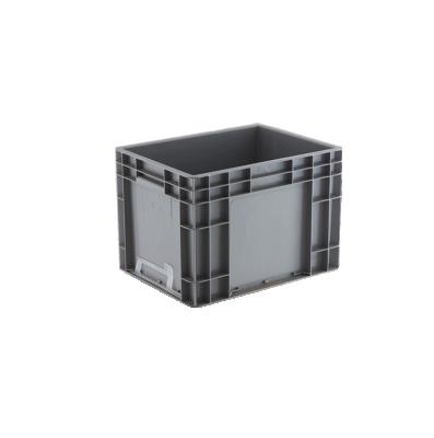 China Recycled Materials PP Adjust Stackable Plastic Box Turnover Box EU Logistics for sale